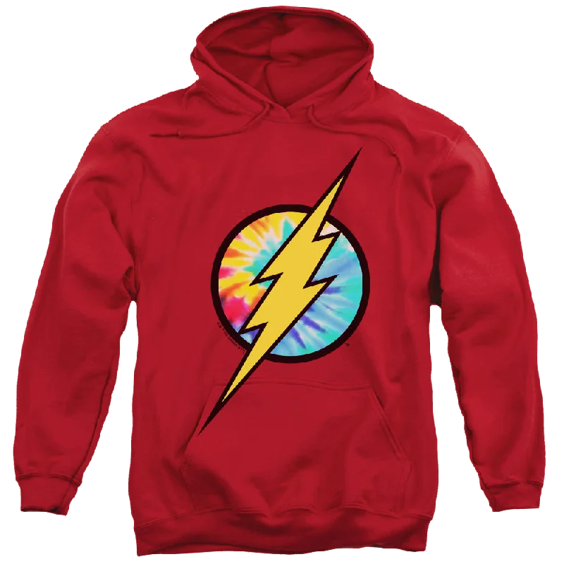 Flash, The Tie Dye Flash Logo - Pullover Hoodie